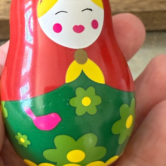 Nora Fleming Red and Green Matryoshka Accent mini. Great for Mother’s Day, - Picture 2 of 6